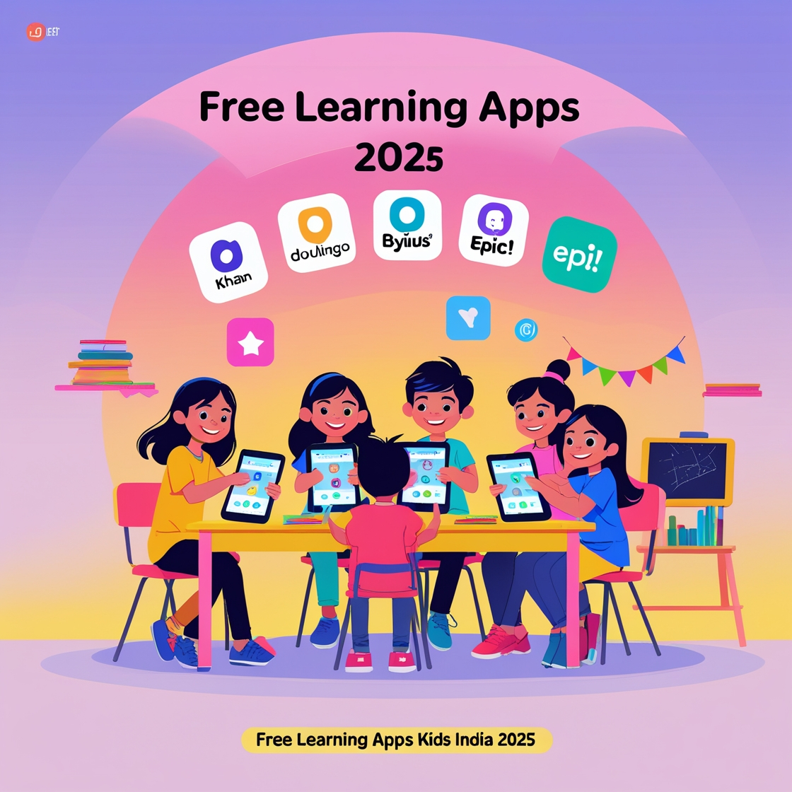 Top 5 Free Learning Apps for Kids in India 2025